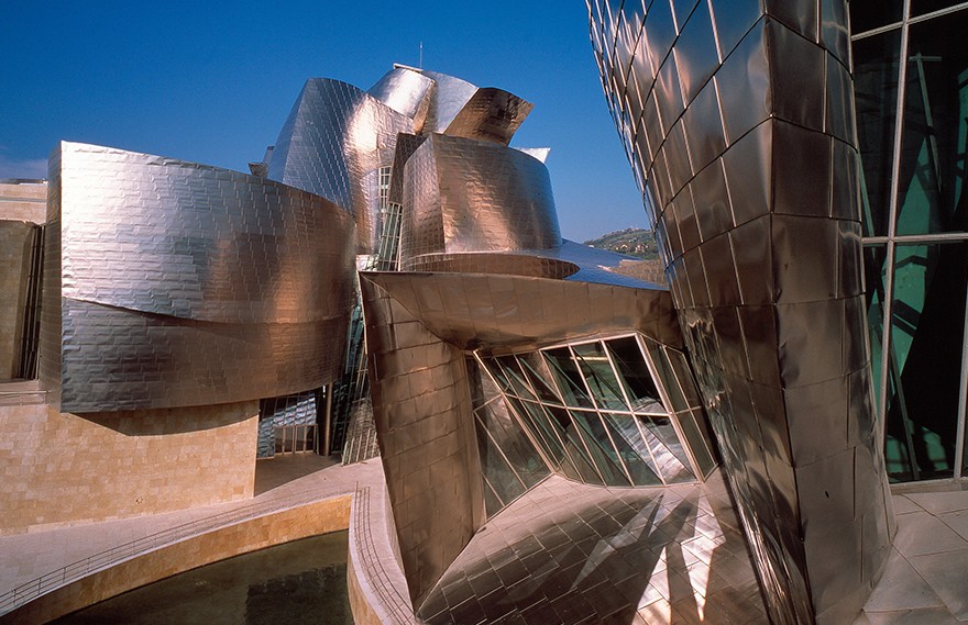 frank gehry 古根海姆博物馆毕尔巴鄂